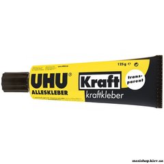 Клей UHU универсальный контактный для сверхпрочного склеивания UHU Kraft 125г арт. 45065