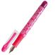 Ручка перова з вікритим пером + 2 капсули, рожевий корпус, блістер, KIDS Line ZB.2243
