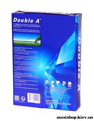 Папір офісний Double A, A5 (148 х 210 мм), Premium 80г/м2 500 аркушів, клас А 1543
