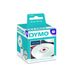 Этикетки для CD/DVD, S0719250/14681 белые бумажные, диаметр 57 мм, 160 этикеток для принтера DYMO LabelWriter 450