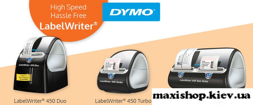 Професійний термопринтер LabelWriter® 450 Duo DYMO S0838920