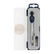 Циркуль BASIS в пластиковом пенале + запасной грифель, темно-синий, KIDS Line ZB.5302BS-03