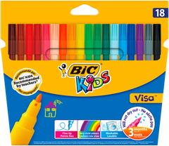 Фломастери "Kids Visa 880", 18 цветов  bc888681