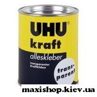 Клей UHU універсальний контактний для надміцного склеювання Kraft Transparent - КРАФТ - 650 45075