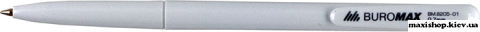 Ручка шариковая автоматическая BASE, JOBMAX, 0,7 мм, пласт.корпус, синие чернила  BM.8205-01