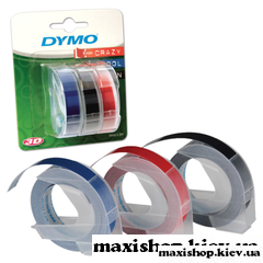 Картридж для механічного принтера Omega DYMO асорті 3 шт. S0847750 в блистере