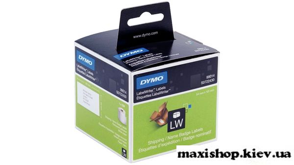 Этикетки адресные бумажные 101х54 мм DYMO S0722430/99014 220 шт/рул (6 рулонов в упаковке) для принтера DYMO LabelWriter 450