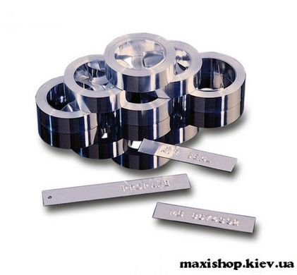 Лента бесклеевая алюминевая для принтера M 1011, 12 мм х 4,8 м, S0720160/31000 DYMO Ленты D1 (10 шт./упаковка)